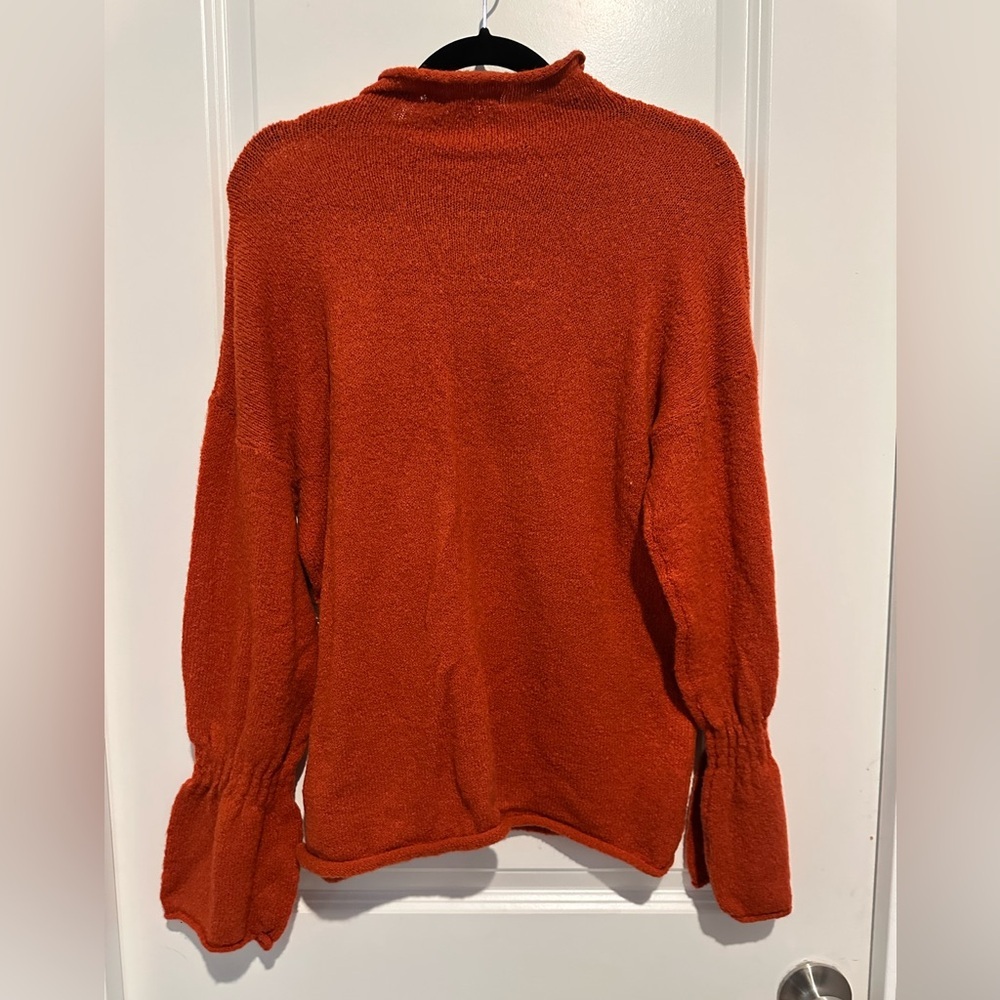 Women's Orange Haute Monde orange sweater - Picture 4 of 4